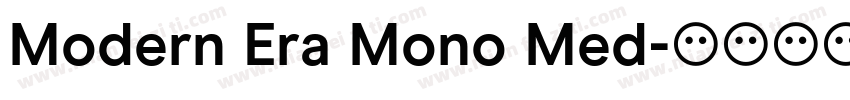 Modern Era Mono Med字体转换